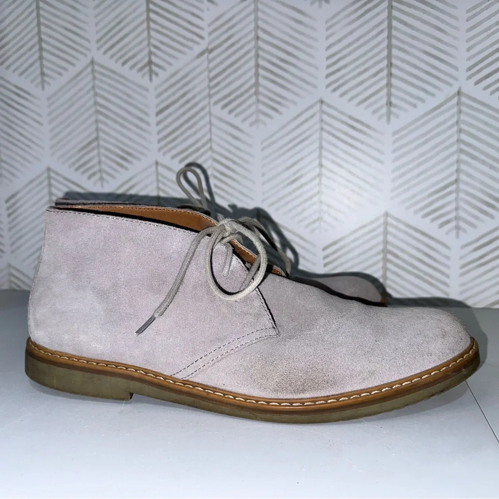 Sonoma Men's Suede Leather Collection EldredgeGray‎ Chukka Boots Size 11 M